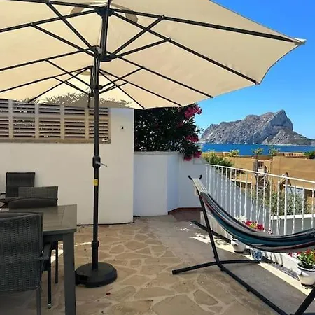 Espectacular Junto A La Playa, Piscina Privada Y Vistas Al Mar * Ifach