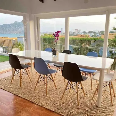 Espectacular Junto A La Playa, Piscina Privada Y Vistas Al Mar Villa Ifach