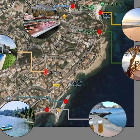 Espectacular Junto A La Playa, Piscina Privada Y Vistas Al Mar