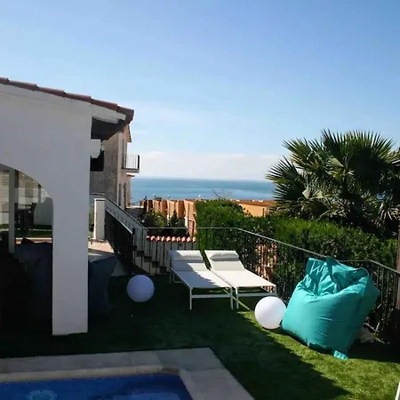 Espectacular Junto A La Playa, Piscina Privada Y Vistas Al Mar Villa