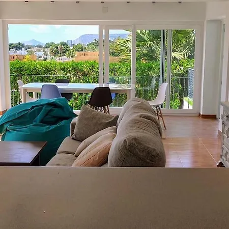 Espectacular Junto A La Playa, Piscina Privada Y Vistas Al Mar