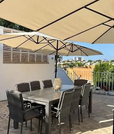 Espectacular Junto A La Playa, Piscina Privada Y Vistas Al Mar * Ifach
