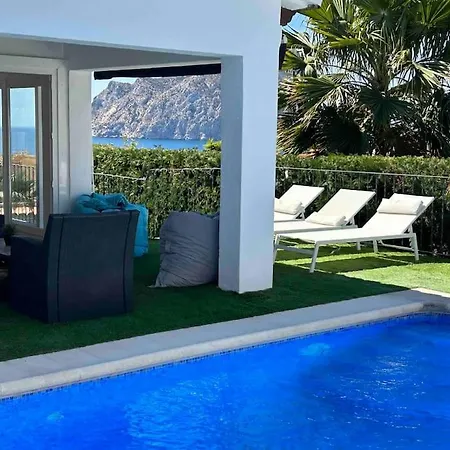 Espectacular Junto A La Playa, Piscina Privada Y Vistas Al Mar Villa Ifach