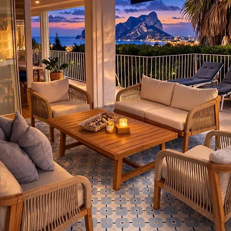 Lujo Vistas Mar - Piscina Privada - Playa A Pie Ifach